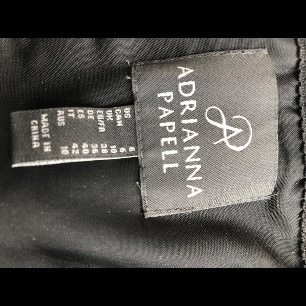 Adrienna Papell velvet column gown - Picture 3 of 6